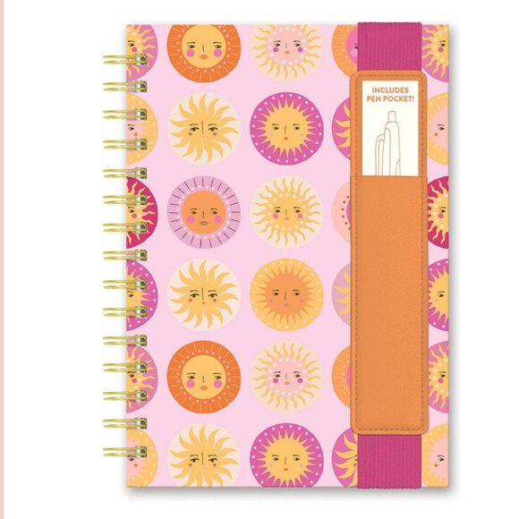 Studio Oh On the Sunny Side Oliver Notebook with Pen Pocket - Picture 1 of 7